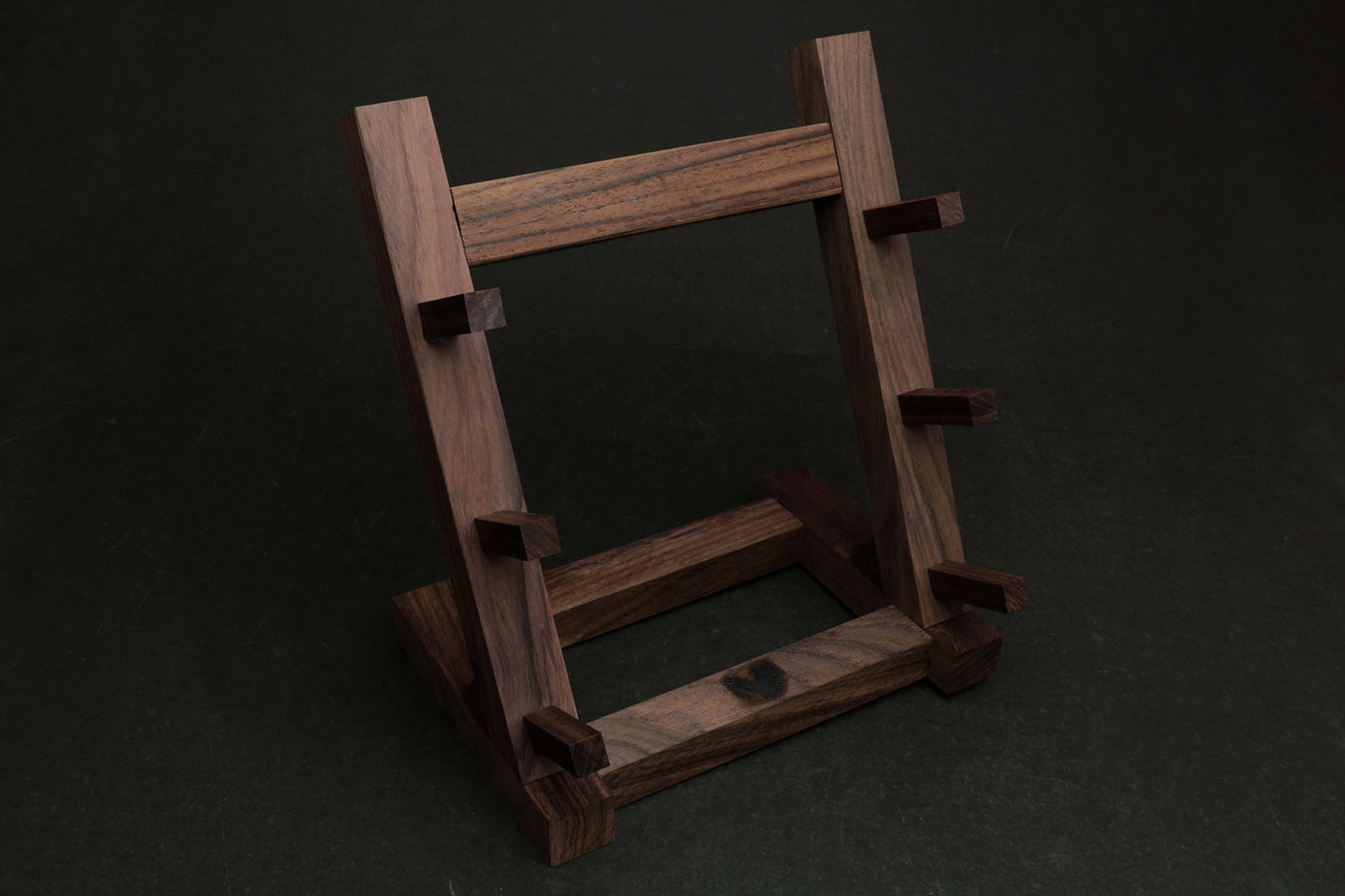 Yoshihiro Ebony and Rosewood Knife Rack Stand Chef Tool