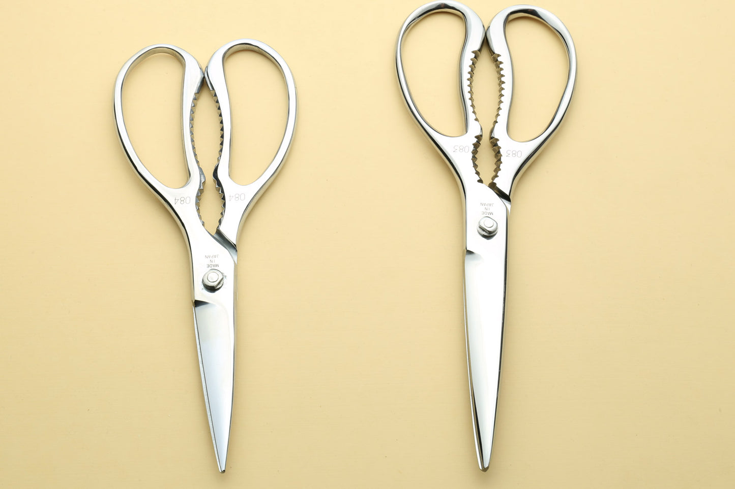 Yoshihiro All Stainless Steel Japanese Kitchen Shears / Scissors (Regular)