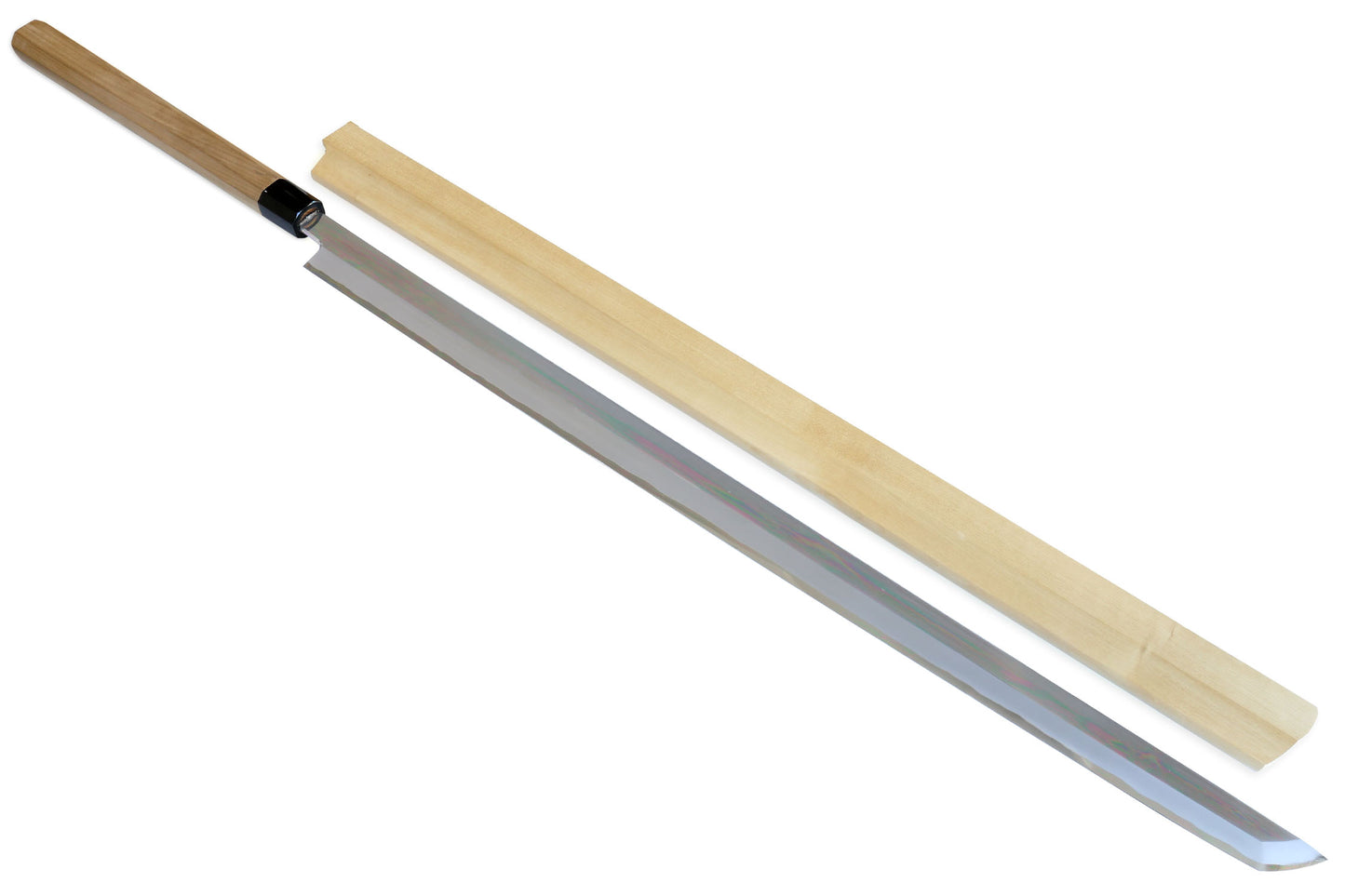 Yoshihiro Heisei Hongasumi Aoko Blue Steel #1 Single Edged Maguro Bocho Tuna Knife 29.5" (750mm)