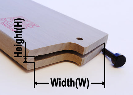 Yoshihiro Natural Magnolia Wood Saya Cover Blade Protector for Gyuto