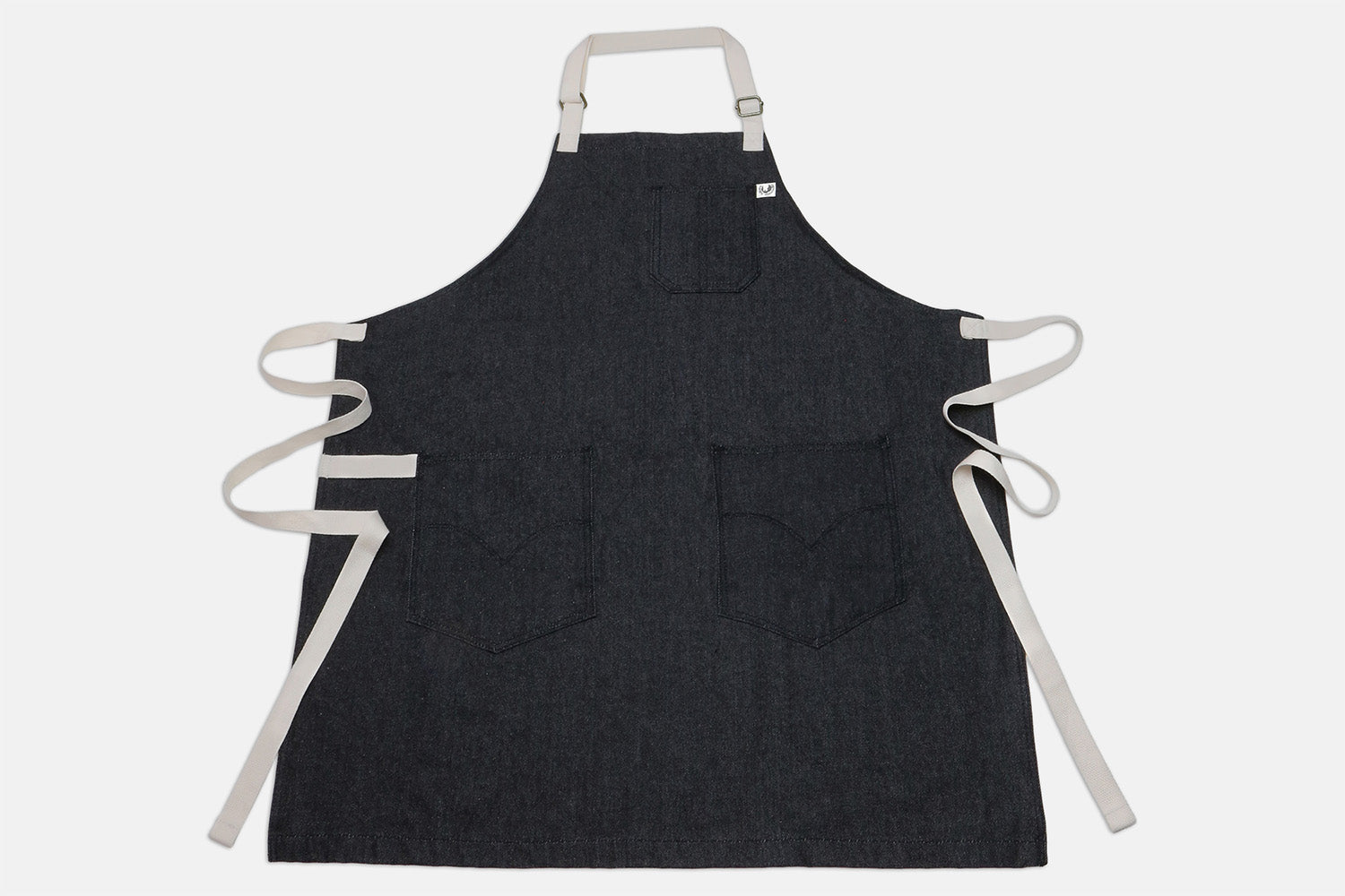 Yoshihiro Black Denim Professional Kitchen Apron