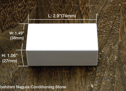Yoshihiro Sharpening Stone Fixer (Black) & Nagura Conditioning Stone Set