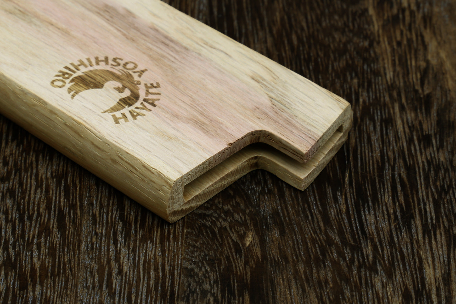 Yoshihiro Magnetic Oak Wood Saya Cover Blade Protector for Petty 6.5" (165mm)