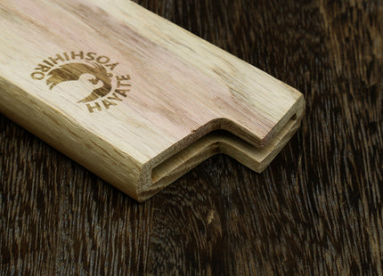 Yoshihiro Magnetic Oak Wood Saya Cover Blade Protector for Petty-Kiritsuke 6.5" (165mm)