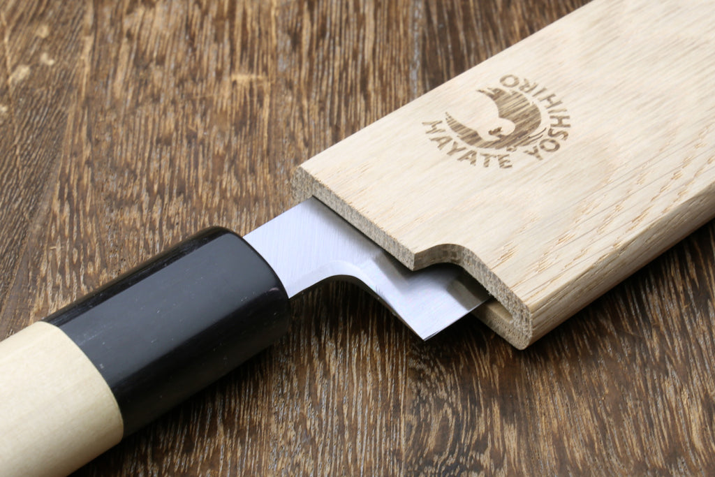 Yoshihiro Magnetic Oak Wooden Saya Cover for Yanagi-Kiritsuke