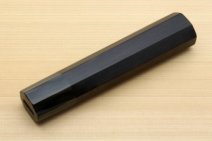 Yoshihiro Ebony Handle with Water Buffalo Horn Bolster for Sujihiki Slicer Knife