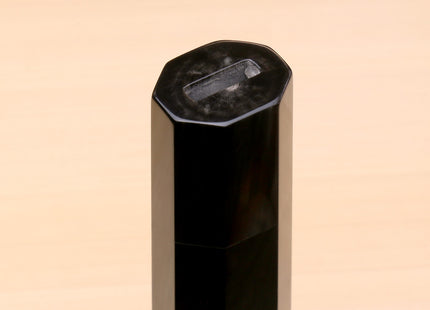 Yoshihiro Ebony Handle with Water Buffalo Horn Bolster for Sujihiki Slicer Knife