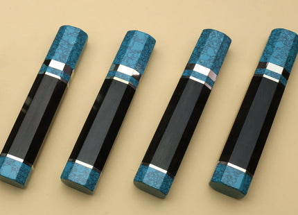 Yoshihiro Turquoise Blue Handle for Gyuto Chef Knife