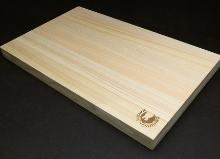Yoshihiro Hinoki Cypress Cutting Board with Anti-Twist Core — Japanese Cypress, Anti-Bacterial, Professional Grade