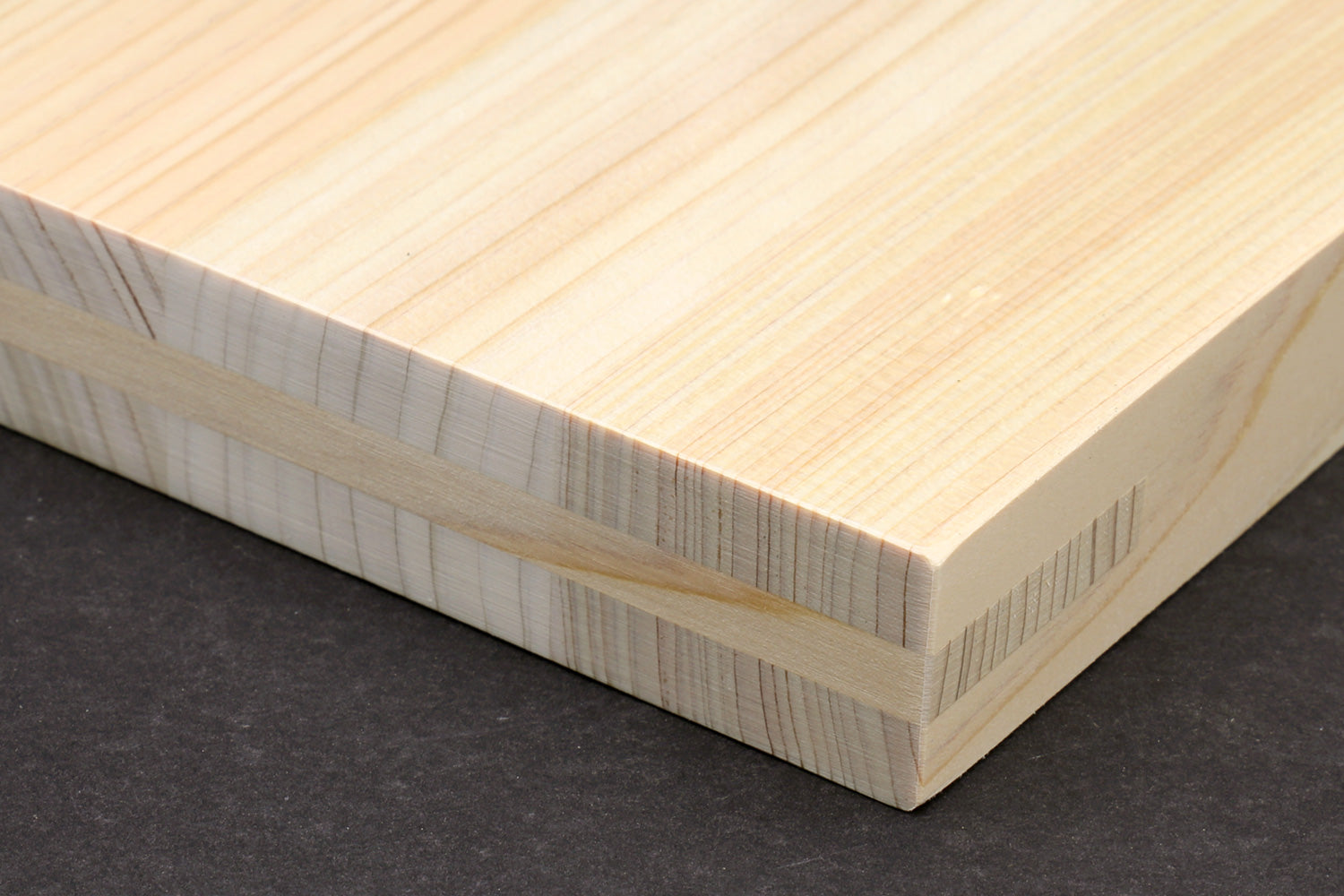 Yoshihiro Hinoki Japanese Cypress Cutting Board Anti-Twist Core — Large