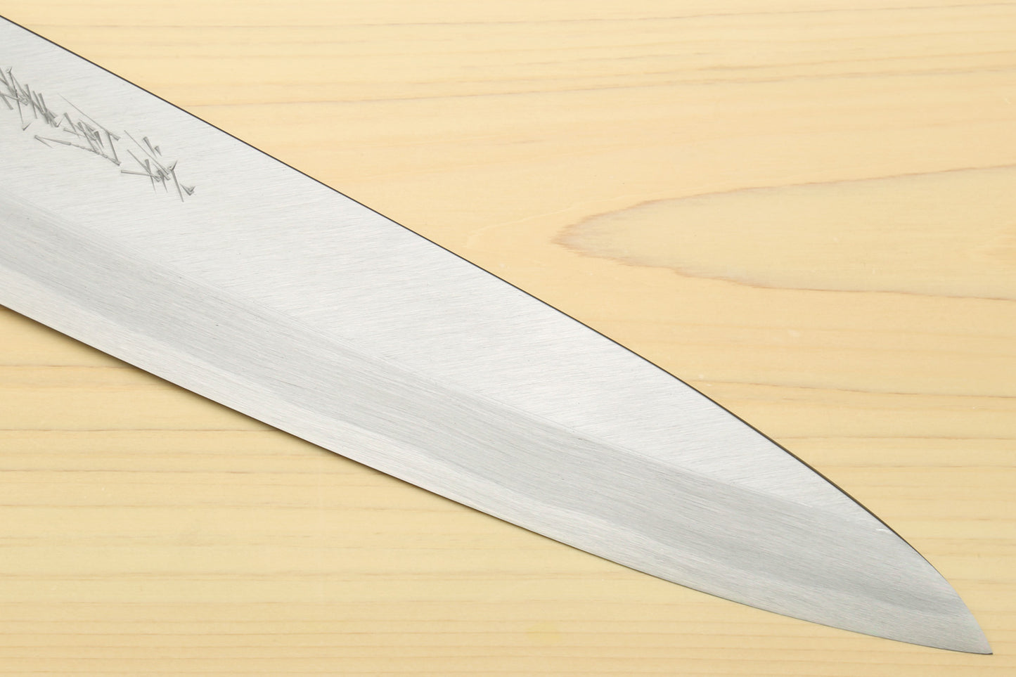 Yoshihiro Kasumi White Steel Mioroshi Filet Sushi Sashimi Japanese Chef Knife Octagonal Magnolia Handle (Blade Length: 9.5"(240mm))