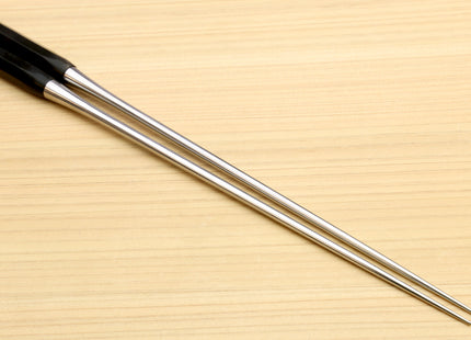 Yoshihiro Moribashi Chopsticks Japanese Chefs Traditional Garnishing Plating Tweezers Octagonal Ebony Handle