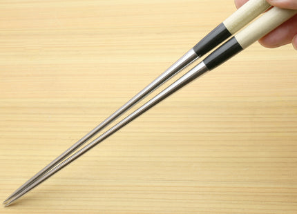 Yoshihiro Moribashi Chopsticks Japanese Sushi Chefs Traditional Garnishing Plating Tweezers Magnolia Handle