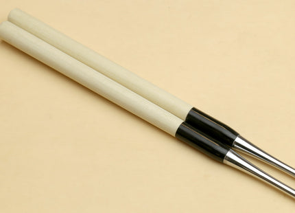 Yoshihiro Moribashi Chopsticks Japanese Sushi Chefs Traditional Garnishing Plating Tweezers Magnolia Handle (Type B)