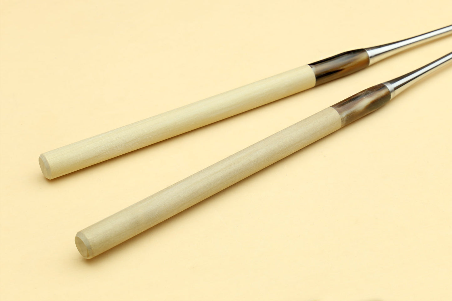 Yoshihiro Moribashi Chopsticks Japanese Sushi Chefs Traditional Garnishing Plating Tweezers Magnolia Handle (Type B)