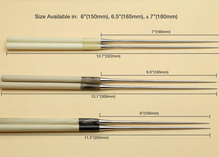 Yoshihiro Moribashi Chopsticks Japanese Sushi Chefs Traditional Garnishing Plating Tweezers Magnolia Handle (Type B)