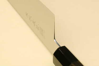 Yoshihiro AUS10 Ice Hardened Stainless Steel Gyuto Japanese Chef Knife Ebony Handle 9.5"(240mm)