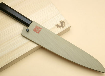 Yoshihiro AUS10 Ice Hardened Stainless Steel Gyuto Japanese Chef Knife Ebony Handle 9.5"(240mm)
