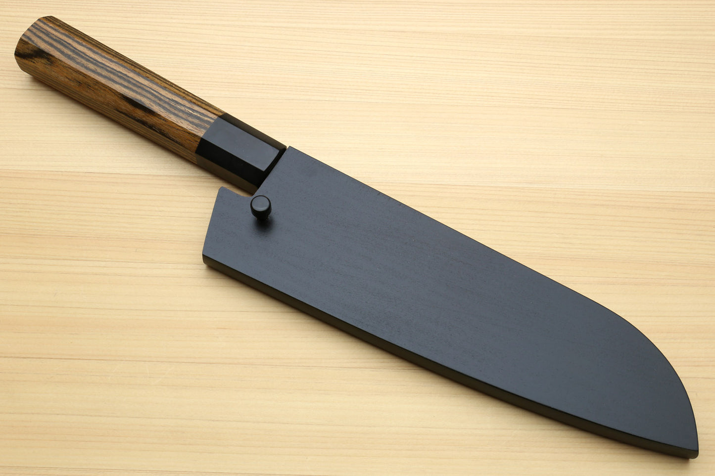 Yoshihiro Nashiji High Carbon White Steel #2 Japanese Bunka Chefs Knife with Cocobolo Wood Handle