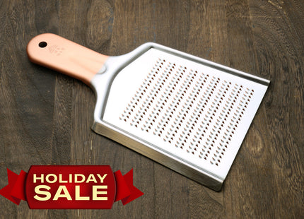 Copper Plated Stainless Steel Radish Grater Japanese Oroshigane Slicer 1 pc (Large-Size) (Holiday Sale)