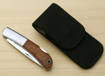 Moki AUS-8 Stainless Steel Mirror Polished Lockback Folding Pocket Knife (Type B)