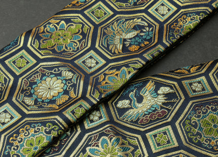 Yoshihiro Japanese Knife Pouch Bag (Oriental Octagonal Damask Pattarn)