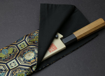 Yoshihiro Japanese Knife Pouch Bag (Oriental Octagonal Damask Pattarn)