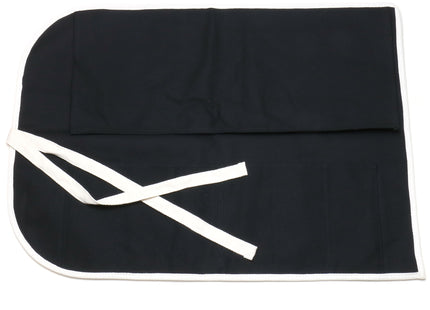 Yoshihiro Japanese Knife Cotton Pouch Bag Black Color (6 Slots)