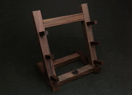 Yoshihiro Ebony and Rosewood Knife Rack Stand Chef Tool