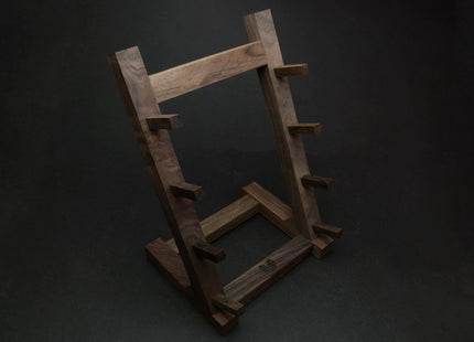 Yoshihiro Ebony and Rosewood Knife Rack Stand Chef Tool