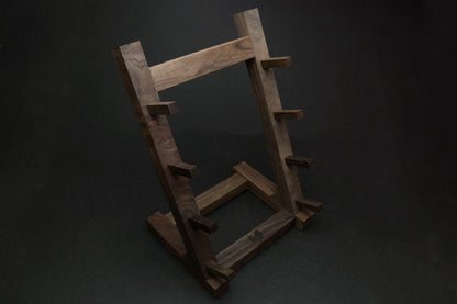 Yoshihiro Ebony and Rosewood Knife Rack Stand Chef Tool