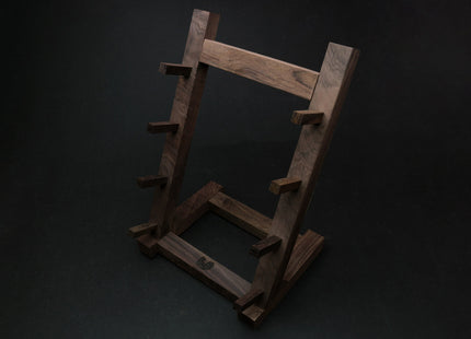 Yoshihiro Ebony and Rosewood Knife Rack Stand Chef Tool