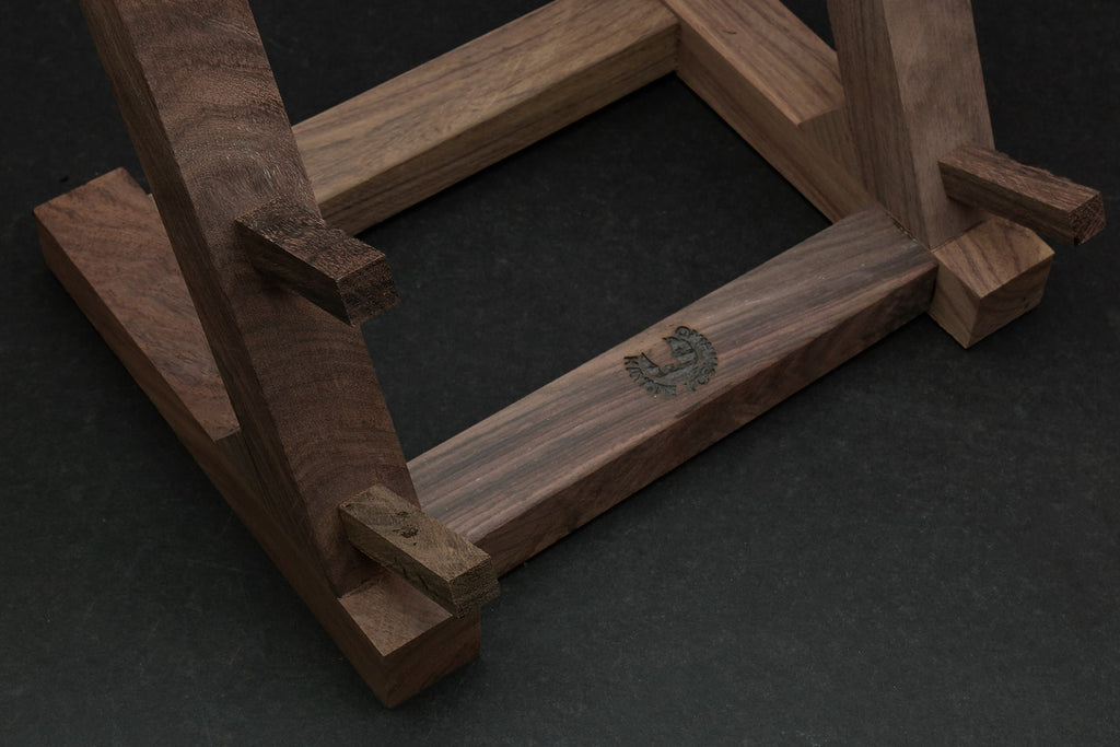 Yoshihiro Ebony and Rosewood Knife Rack Stand Chef Tool