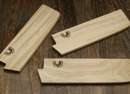 Yoshihiro Magnetic Oak Wood Saya Cover Blade Protector for Nakiri