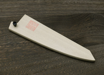Yoshihiro Natural Magnolia Wood Saya Cover Blade Protector for Sabaki/Honesuki