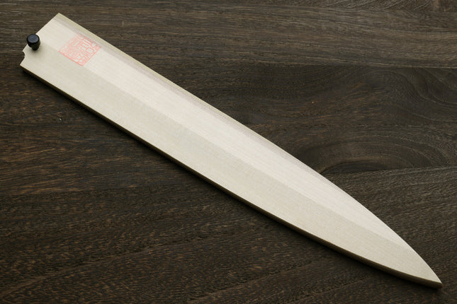 Yoshihiro Natural Magnolia Wooden Saya Cover for Yanagi