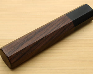 Yoshihiro Rosewood Handle with Ebony Bolster for Gyuto Chef Knife