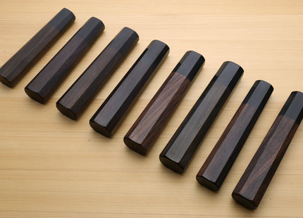 Yoshihiro Rosewood Handle with Ebony Bolster for Gyuto Chef Knife