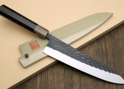 Yoshihiro Kurouchi Stainless Clad Nashiji High Performance SLD Gyuto & Petty 2pc Knife Set