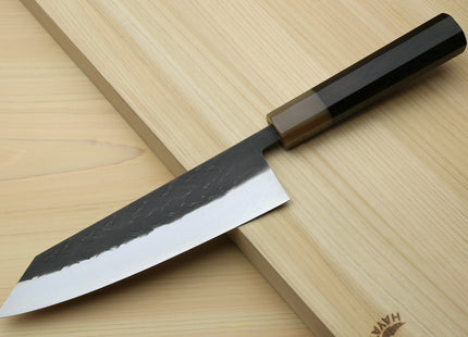 Yoshihiro Kurouchi Stainless Clad Nashiji High Performance SLD Kiritsuke Multipurpose Knife