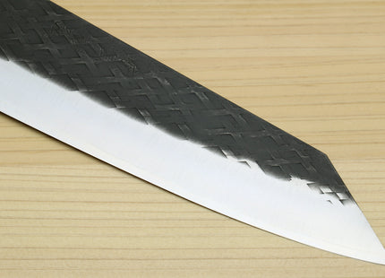 Yoshihiro Kurouchi Stainless Clad Nashiji High Performance SLD Kiritsuke Multipurpose Knife