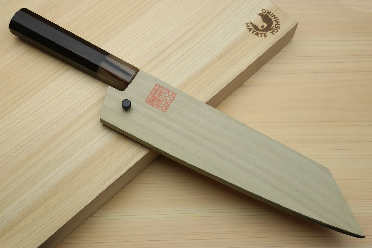 Yoshihiro Kurouchi Stainless Clad Nashiji High Performance SLD Kiritsuke Multipurpose Knife