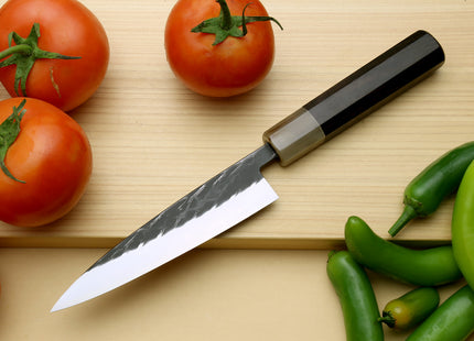 Yoshihiro Kurouchi Stainless Clad Nashiji High Performance SLD Gyuto & Petty 2pc Knife Set