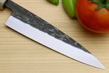 Yoshihiro Kurouchi Stainless Clad Nashiji High Performance SLD Petty Utility Knife