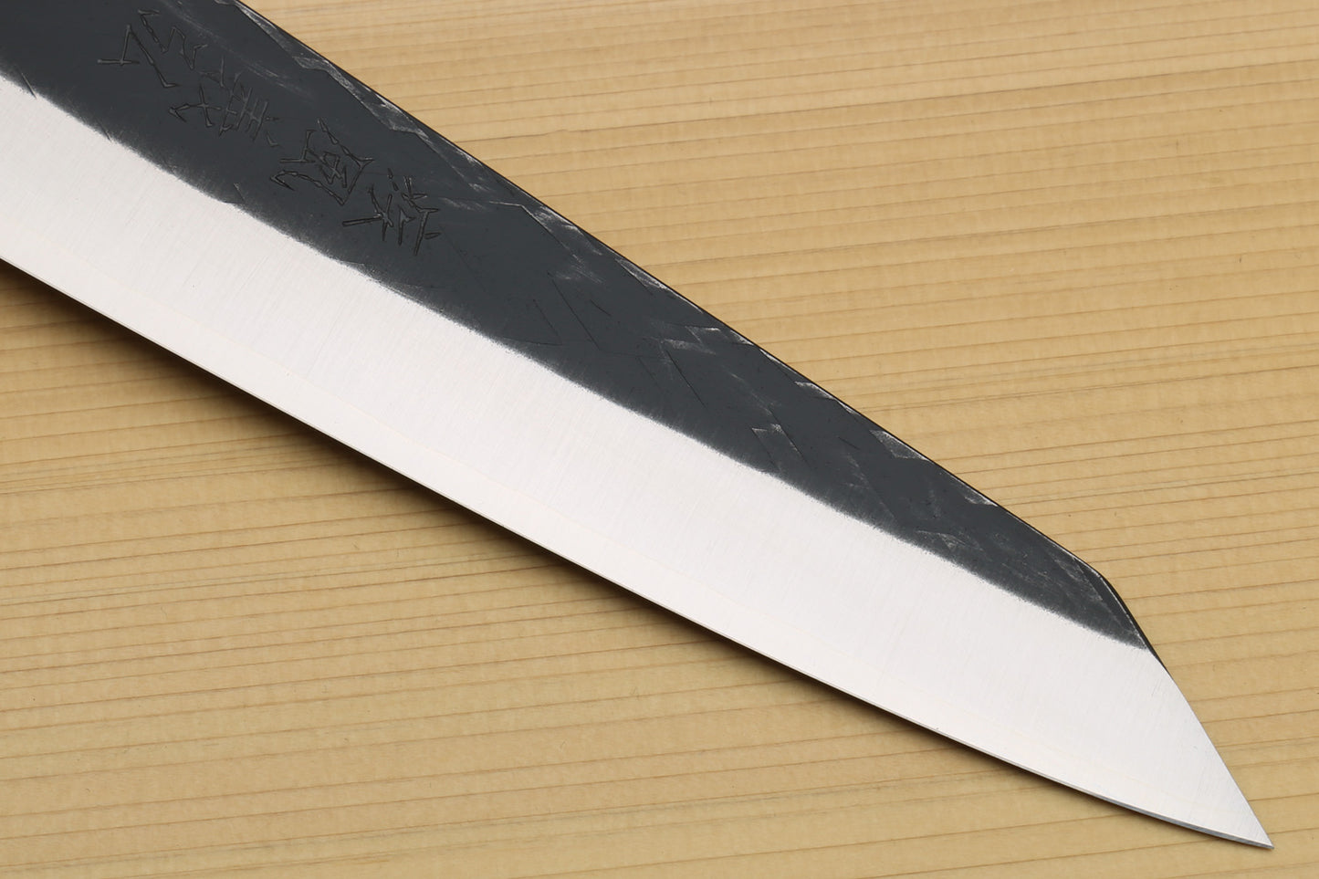 Yoshihiro Kurouchi Stainless Clad Nashiji High Performance SLD Petty-Kiritsuke Utility Knife