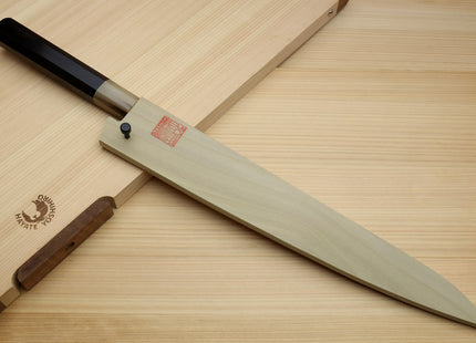 Yoshihiro Kurouchi Stainless Clad Nashiji High Performance SLD Sujihiki-Kiritsuke Slicer Knife