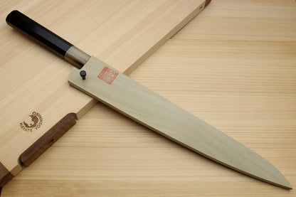 Yoshihiro Kurouchi Stainless Clad Nashiji High Performance SLD Sujihiki-Kiritsuke Slicer Knife