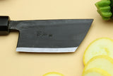 Yoshihiro Kurouchi High Carbon White Steel #2 Paring Japanese Knife with Camphor Handle