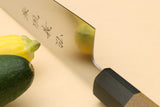 Yoshihiro VG-1 Gold Stainless Steel Sujihiki Kiritsuke Japanese Slicer Chefs Knife Ambrosia Handle