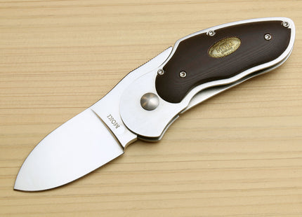 Moki VG-10 Stainless Steel Flamelock Folding Pocket Knife (Rabbit Matte Finish)